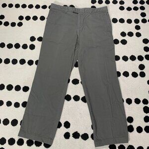 Hugo Boss Chuck W Chino Pants Mens 34 Gray Lightweight Business Casual Preppy